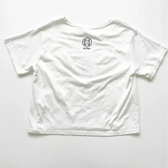 Charlie Southern Howdy Crop Tee Western L NWT - Picture 6 of 7